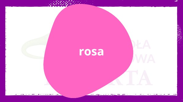 Różowy po hiszpańsku: rosa