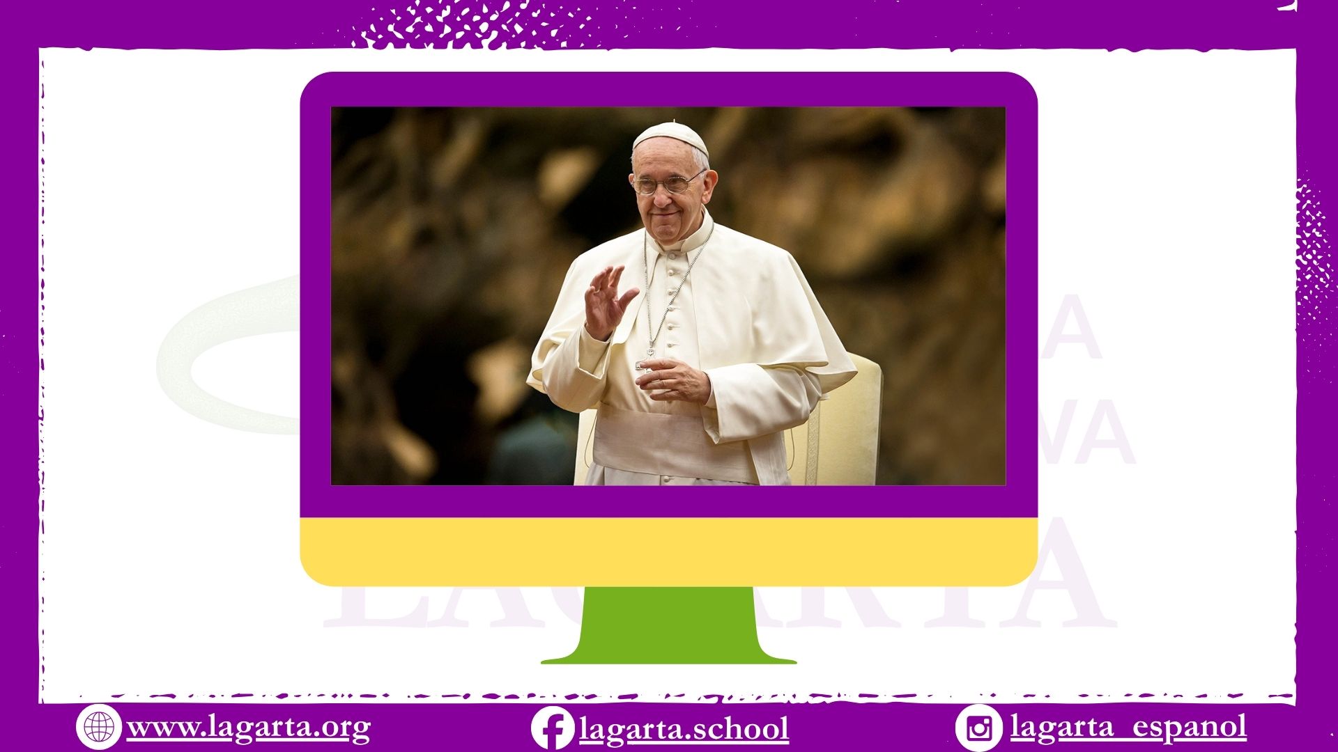 Papież Franciszek jako ćwiczenie z przedstawiania osoby po hiszpańsku