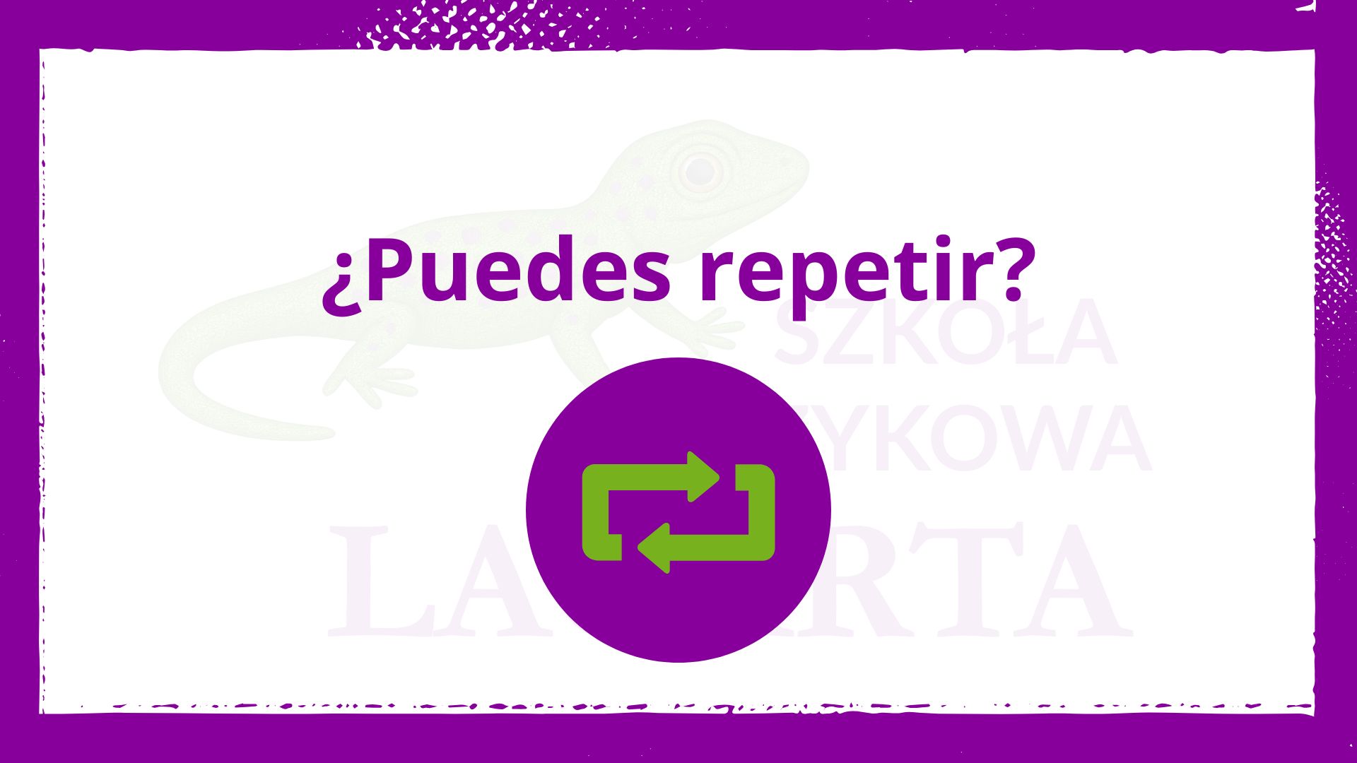Zwrot ¿Puedes repetir? – możesz powtórzyć po hiszpańsku
